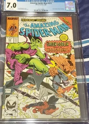 Buy Amazing Spider-Man #312 (February 1989, Marvel) CGC Grade 7.0 • 80.43£