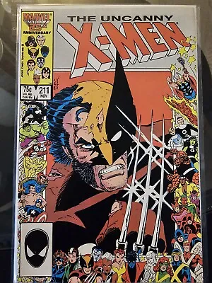 Buy The Uncanny X-men #211 Very Nice Copy! 1st MAURADERS Wolverine Cover Marvel 1986 • 10.20£