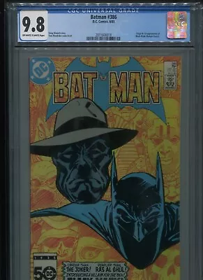 Buy Batman #386 (1985) CGC 9.8 [WHITE] Origin & 1st Black Mask (Roman Sionis)! • 237.18£