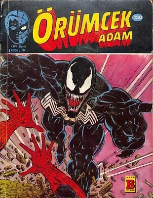 Buy Venom By Erik Larsen (1990 - Amazing Spider-Man #332 TURKISH COMIC BOOK COMICS • 159.90£