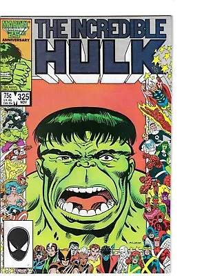 Buy The Incredible Hulk #325 - Marvel Comics 1986 • 52.03£