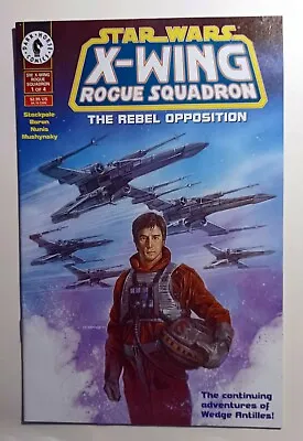 Buy Star Wars X-Wing Rogue Squadron 1 Rebel Opposition Dark Horse Comics 1995 • 13.99£