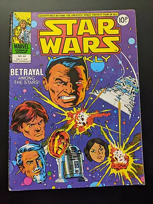 Buy Star Wars Weekly #44, December 6th 1978, Marvel Comics, FREE UK POSTAGE • 6.99£