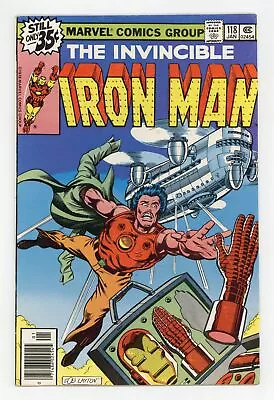 Buy Iron Man #118 VG/FN 5.0 1979 1st App. James Rhodes • 30.38£