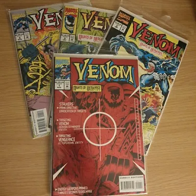 Buy Venom Nights Of Vengeance 1-4 NM Marvel Comics  • 0.99£