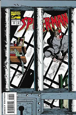 Buy SPIDER-MAN (1990 Spider-Man Vol.1) #57 Die Cut Cover Back Issue • 5.99£