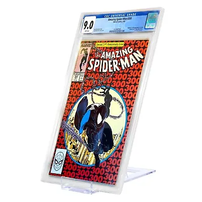 Buy CGC / CBCS Comic Book Graded Slab Large Adjustable Display Stands (Pack Of 10) • 14.99£