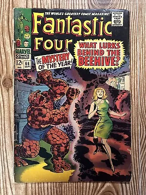 Buy Fantastic Four #66 (GD-) - 1st Appearance Of HIM / Warlock! - Marvel (1967) • 24.02£