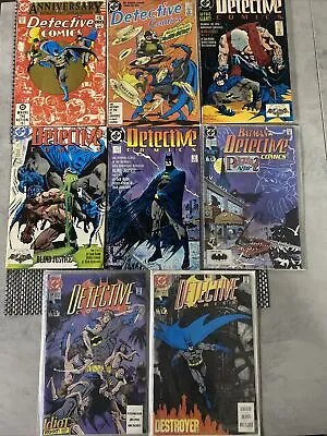 Buy Dc Comics Batman Detective Comics Bundle Issues #526,573,598,599,600,615,639,641 • 28£