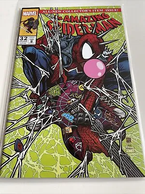 Buy Marvel THE AMAZING SPIDER-MAN #32 Takashi Spider-Punk Homage Variant Cover NM • 12£