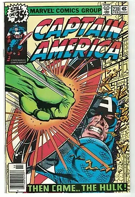 Buy Captain America #230 FN+ 1st App Of Curtiss Jackson (becomes Power Broker) • 75.46£