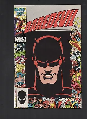 Buy Marvel Comics Daredevil November 1986 VOL# 1 NO# 236 Comic Book Comicbook 1 • 5.97£