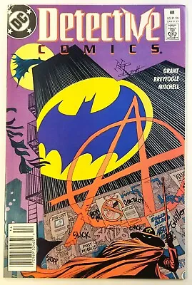 Buy Detective Comics #608 Batman DC Comics Key 1st App. Anarky 1989 VF/NM Newsstand • 8£