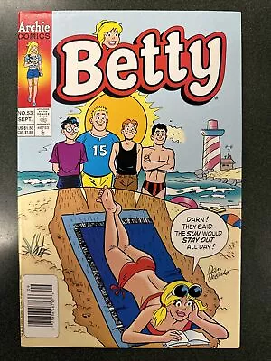 Buy Betty #53 (Archie, 1997) Newsstand Rare Low Print Run Dan DeCarlo VF • 39.98£
