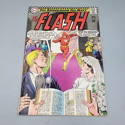 Buy The Flash Vol 1 #165 Nov 1966 One Bridegroom Too Many Illustrated DC Comic Book • 55.96£