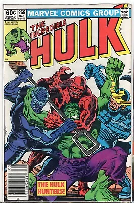 Buy Incredible Hulk 269 🔑1st App HULK HUNTERS🔥1st App BEREET🔥1982 Comics🔥VF+ • 10.25£