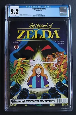 Buy Legend Of Zelda 3 Ganon LINK Valiant Comic 1990 Nintendo 1st Print MOVIE CGC 9.2 • 111.13£