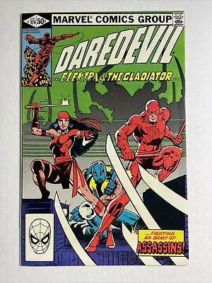 Buy Daredevil 174 NM- 1981 Marvel Comics Elektra • 35.87£