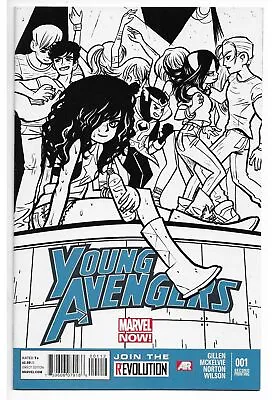 Buy Young Avengers #1 Bryan Lee O'Malley Second Print Variant • 20.99£