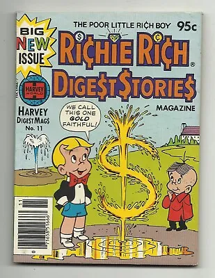Buy Richie Rich Digest Stories #11 - Little Dot - Little Lotta - Cadbury - FN/VF 7.0 • 6.41£