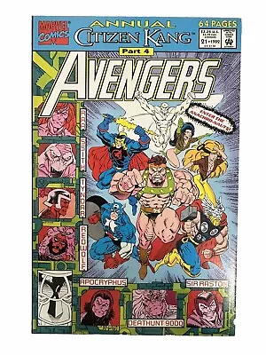Buy Avengers Annual #21 KEY 1st Full Team App Anachronauts,1st App Kang AS VICTOR TI • 19.86£