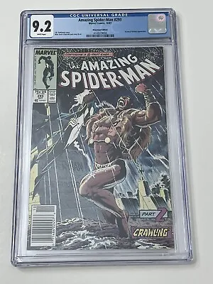 Buy Amazing Spider-Man 293 Newsstand CGC 9.2 • 64.34£