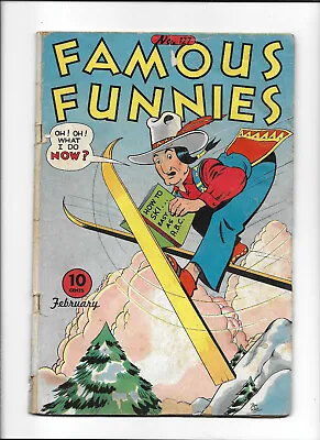 Buy Famous Funnies #127 [1945 Gd+] Skiing Cover! • 15.88£