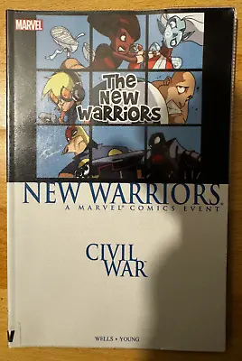 Buy New Warriors Civil War Paperback TPB Graphic Novel Marvel Comics Skottie Young • 9.95£