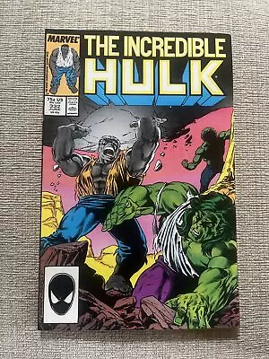 Buy INCREDIBLE HULK #332 Gray Hulk Peter David Todd McFarlane 1987 COMBINED SHIPPING • 5.52£