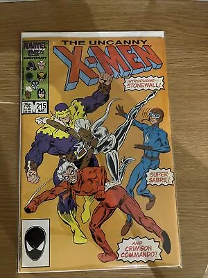 Buy The Uncanny X-Men #215 - Volume 1 - March 1987 - 3x 1st Appearances - Marvel • 5£