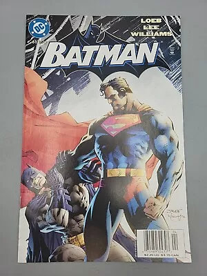 Buy BATMAN #612  JIM LEE BATMAN VS SUPERMAN Newsstand • 19.85£