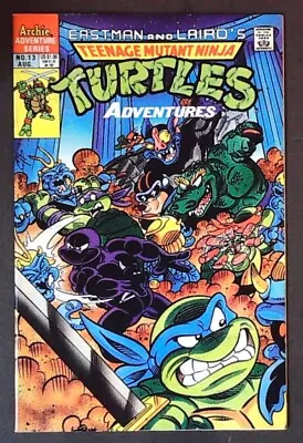 Buy TEENAGE MUTANT NINJA TURTLES Adventures #13 (1989) - Archie - VFN - Back Issue • 9.99£