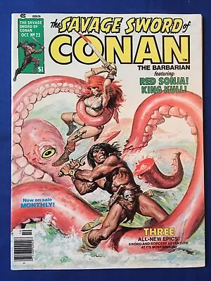 Buy Savage Sword Of Conan #23 VFN/NM (9.0) MARVEL ( Vol 1 1977) • 25£