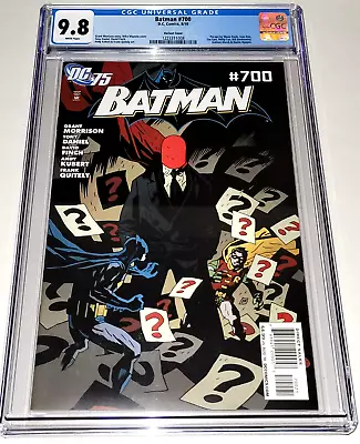 Buy Batman #700 Mike Mignola Variant CGC 9.8 NM/MT DC 2010 1:25 Retailer Incentive • 201.03£