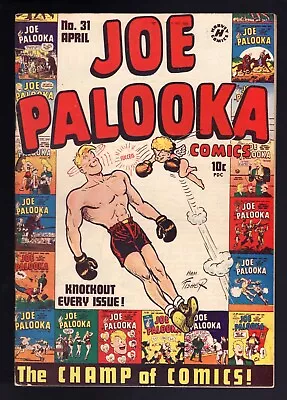 Buy Joe Palooka Comics #31 Dizzy Dean Story By Powell - 1949 VF+ Or Nicer - White • 51.94£