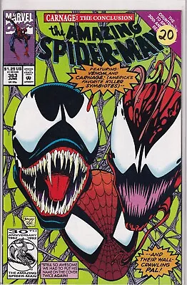 Buy The Amazing Spider-Man #363 Carnage Venom VF/NM Marvel Comics Bagley • 15.89£