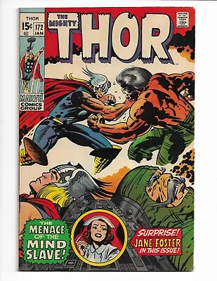 Buy Thor 172 - F 6.0 - Loki - Jane Foster - Kronin Krask - Odin - Balder (1970) • 20.78£