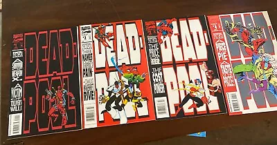 Buy DEADPOOL The Circle Chase #1-4 1st Solo COMPLETE SET (MARVEL 93) @ • 31.62£