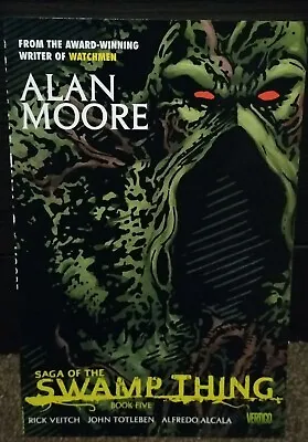 Buy Saga Of The Swamp Thing Book Five TPB Softcover Alan Moore Used Good Condition • 12£