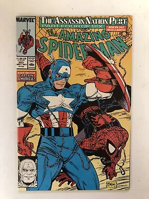 Buy Amazing Spider-Man #323 Marvel Comics  Todd McFarlane — Captain America 1989 • 11.89£