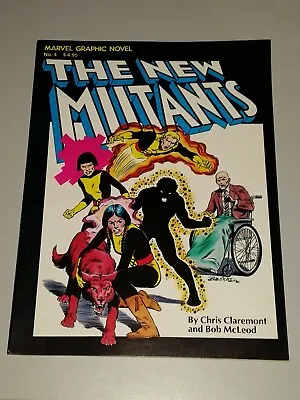 Buy Marvel Graphic Novel #4 New Mutants 1st Print Claremont Mcleod Tpb (paperback)< • 49.99£
