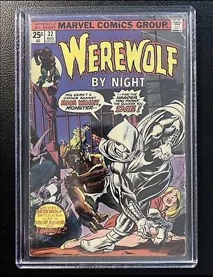 Buy Werewolf By Night #32 | 1st Appearence Of Moon Knight | Marvel Comics 1975 • 560.42£