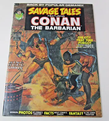 Buy Savage Tales #2 1973 [VF/NM] Vintage Marvel Curtis Conan Barry Windsor Smith • 86.31£