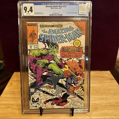 Buy Amazing Spiderman 312 Cgc 9.4 Green Goblin Cover. McFarlane Art • 64.30£