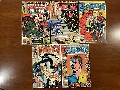 Buy Peter Parker, Spectacular Spider-Man 13, 43, 89 (Black Cat), 108, 120 Newsstand • 27.20£