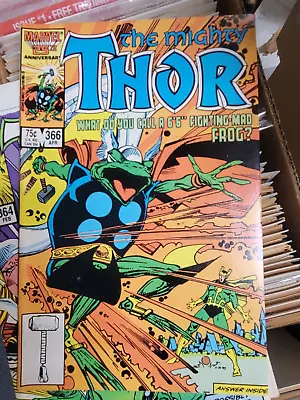 Buy Mighty Thor #366 (1986, Marvel) Brand New Warehouse Inventory In VG/VF Condition • 8.68£