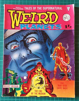 Buy WEIRD PLANETS #1 (Alan Class 1962) - 68 Pages - Atlas Reprint  - 6.0 OW Pages • 60£
