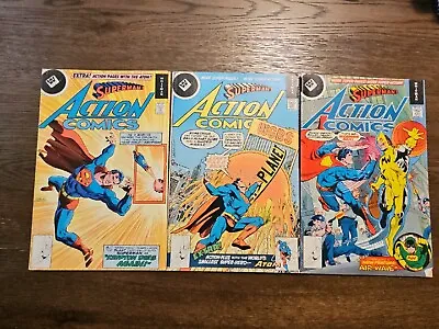 Buy  Action Comics Whitman Lot Of 3 Issues #487, 488, 489 • 7.14£