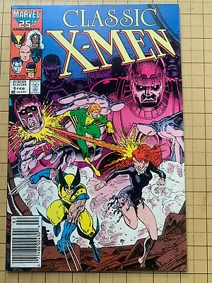 Buy Classic X-Men #6 - Reprints From Uncanny X-Men #98 (Marvel Feb. 1987) • 2.85£