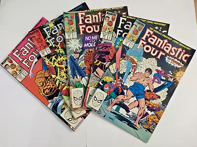 Buy Marvel Comics Group / Fantastic Four : Job Lot 5 Comics 327 To 331 Late 80's • 2.20£